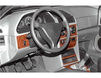 Alfa Romeo Alfa 145 Cars Interior Dash Kits Real Wood Grain Carbon Fiber Camouflage Aluminum Stainless Steel Dashboard Kit
