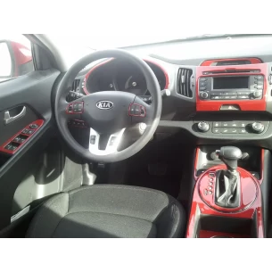 KIA Sportage 2011 Interior WHZ Dashboard trim kit 21 Parts