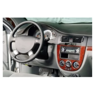 Chevrolet Lacetti Sedan 03.2004 3D Interior Dashboard Trim Kit Dash Trim Dekor 15-Parts
