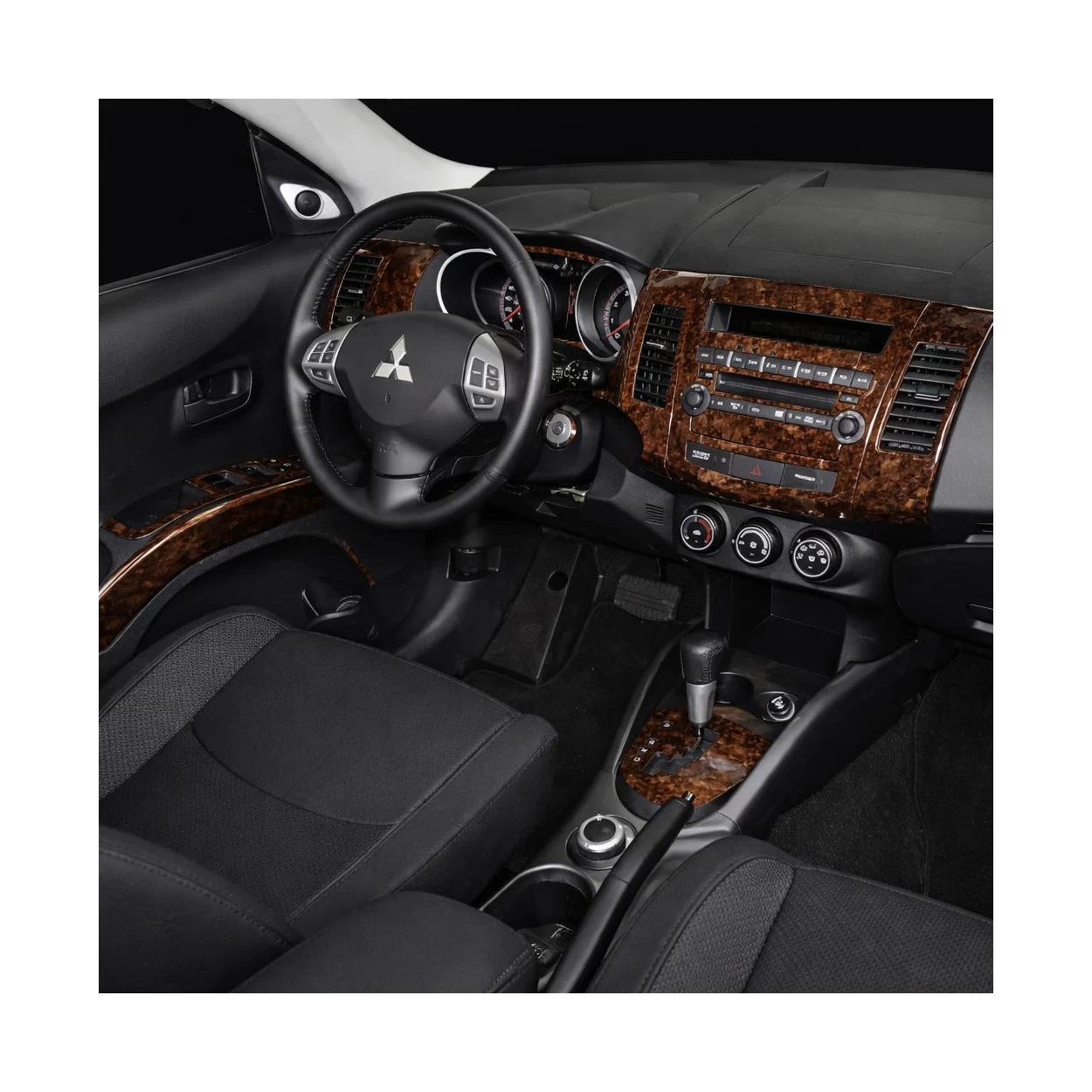 Mitsubishi Outlander 2006-2012 Interior WHZ Dashboard trim kit 36 Parts