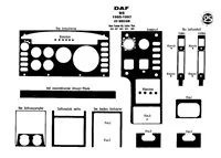 Daf 95 06.95-04.97 3D Interior Dashboard Trim Kit Dash Trim Dekor 25-Parts - 2 - Interior Dash Trim Kit Daf 95 06.95-04.97 3D Interior Dashboard Trim Kit Dash Trim Dekor 25-Parts - 2 - Interior Dash Trim Kit