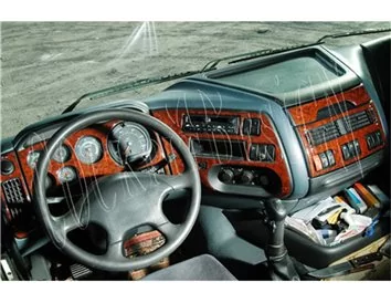 Daf 95 XF 04.1997 3D Interior Dashboard Trim Kit Dash Trim Dekor 12-Parts - 1 - Interior Dash Trim Kit