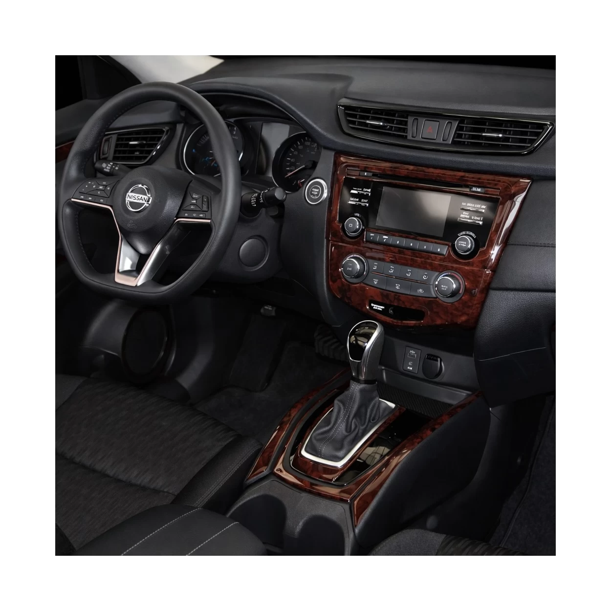 Nissan Qashqai 2018 Interior WHZ Dashboard trim kit 9 Parts