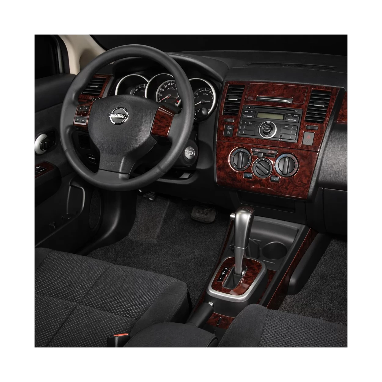 Nissan Versa-Almera 2007 Interior WHZ Dashboard trim kit 18 Parts