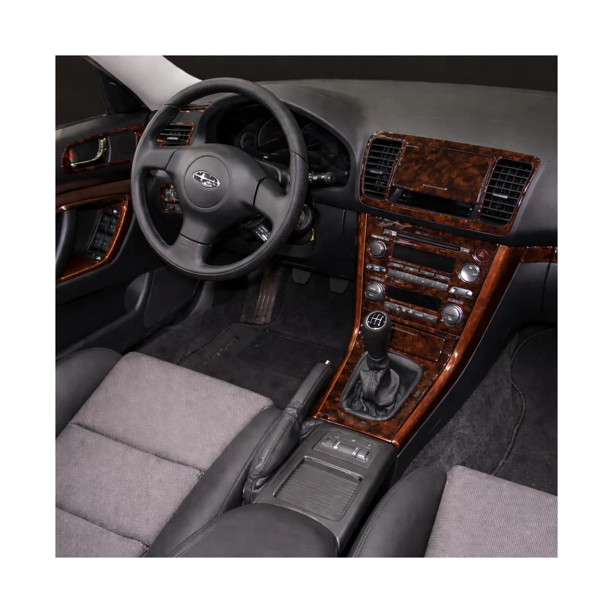 Subaru Legacy 2007 Interior WHZ Dashboard trim kit 28 Parts