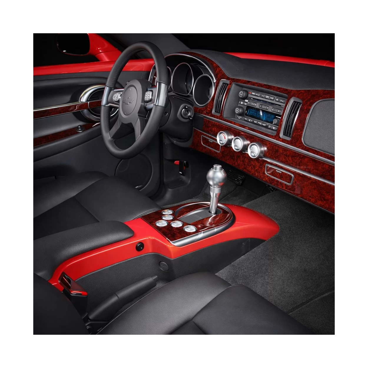 Chevrolet SSR 2003-2006 Basic Set Interior BD Dash Trim Kit