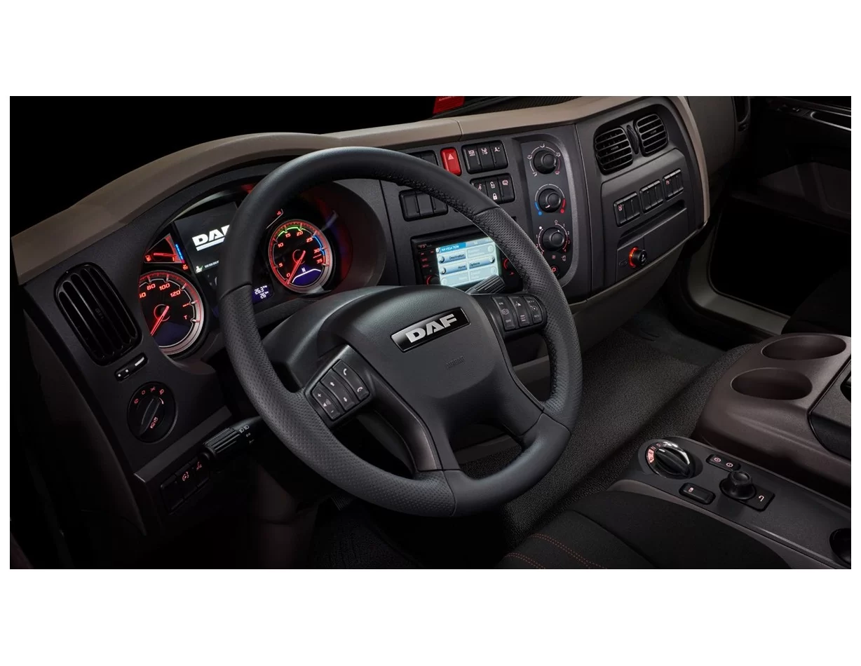 Daf LF 2014 3D Interior Dashboard Trim Kit Dash Trim Dekor Parts - 1 - Interior Dash Trim Kit