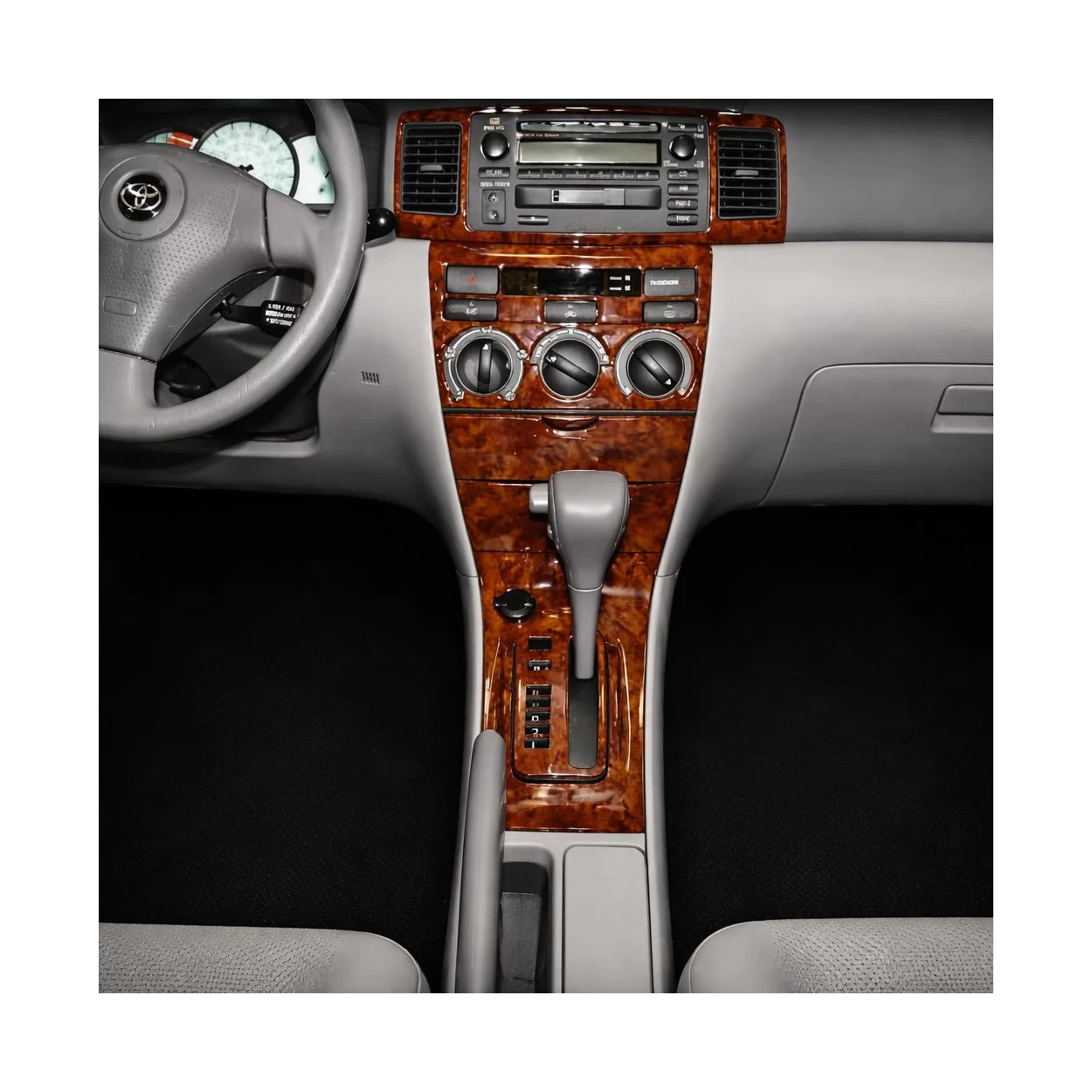 Toyota Corolla 2005 Interior WHZ Dashboard trim kit 30 Parts