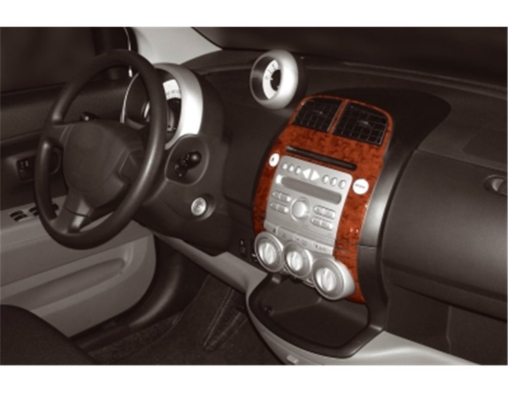 Nissan Patrol 03.98-01.00 3M 3D Car Tuning Interior Tuning Interior Customisation UK Right Hand Drive Australia Dashboard Trim K