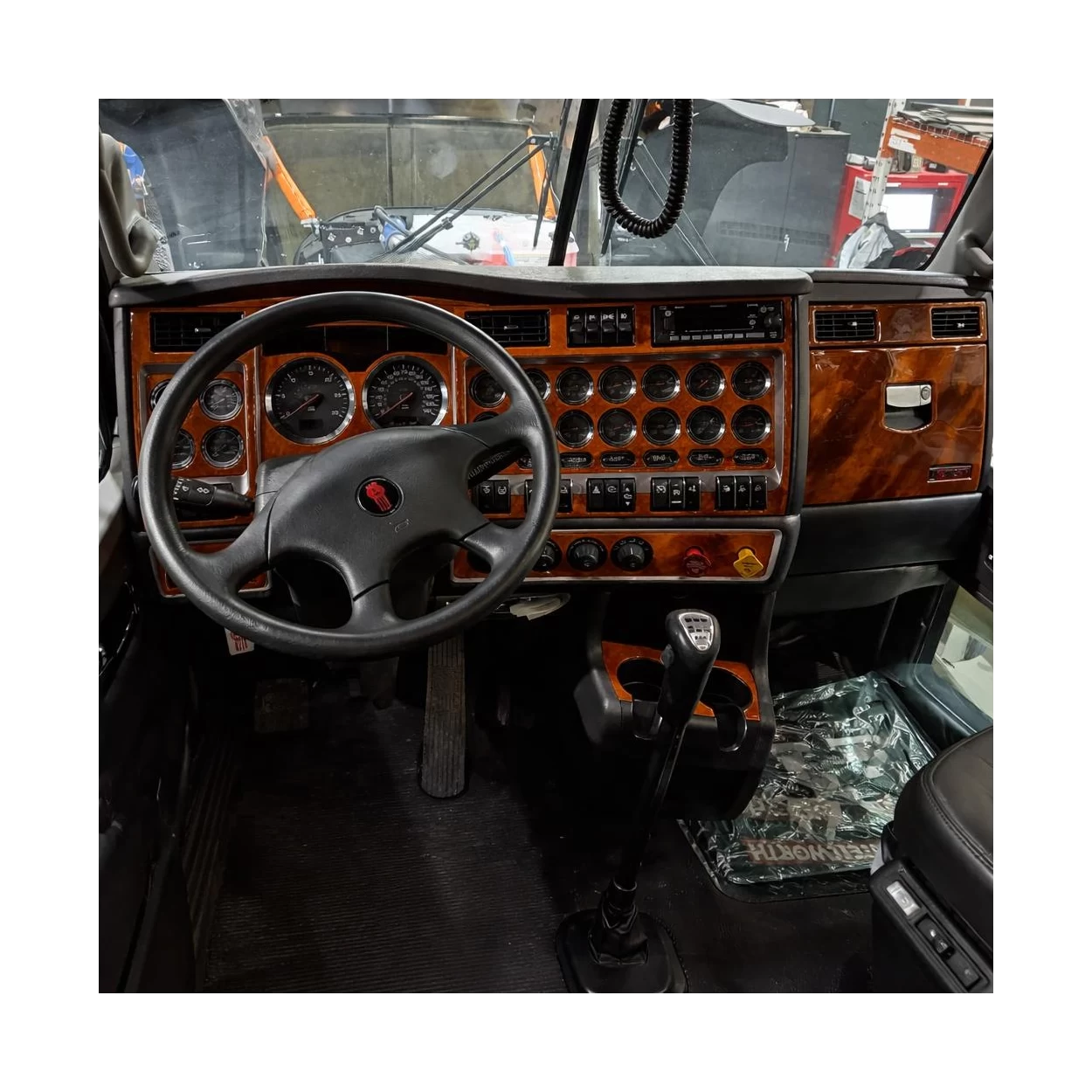 Kenworth W900 Truck- Year 2019-2026 Interior Style Dash Trim Kit Combo Package