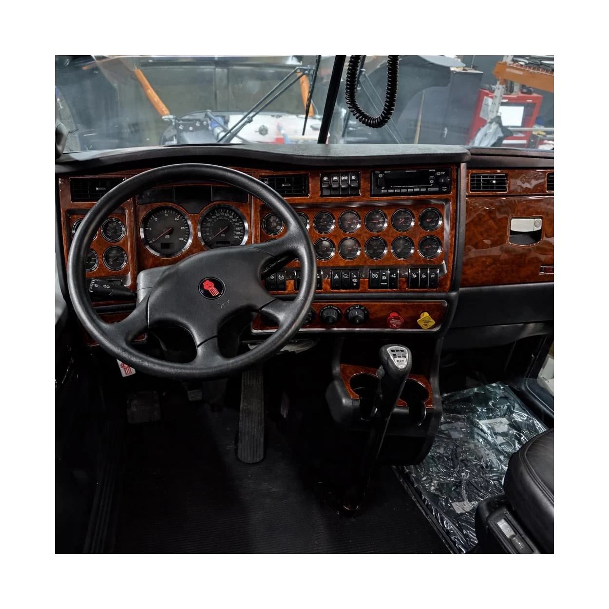 Kenworth W990 Truck- Year 2019-2022 Interior Style Dash Trim Kit Combo Package