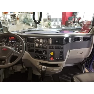 Peterbilt 567 Truck - Year 2013-2021 Interior Cabin Style Full Dash trim kit 2