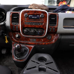 Fiat Talento 01.2015 3D Interior Dashboard Trim Kit Dash Trim Dekor 30-Parts