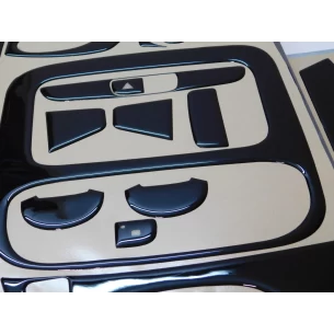 Fiat Talento 01.2015 3D Interior Dashboard Trim Kit Dash Trim Dekor 30-Parts