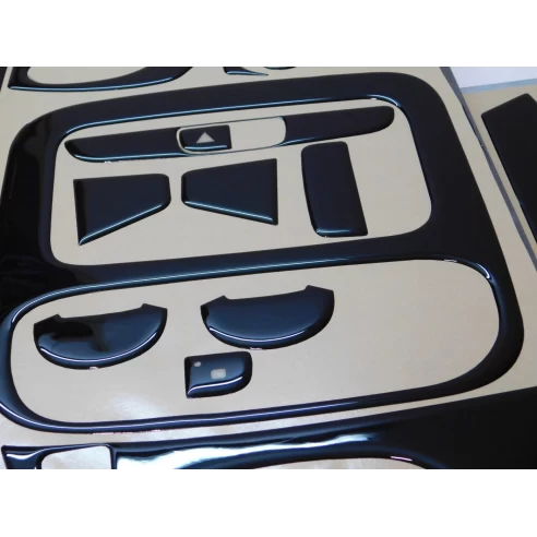 Nissan Primastar 01.2015 3D Interior Dashboard Trim Kit Dash Trim Dekor 30-Parts