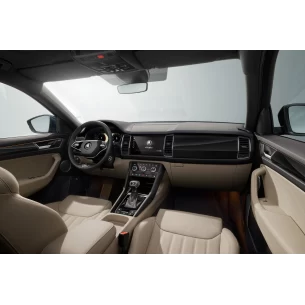 Skoda Kodiaq 2018 3D Interior Dashboard Trim Kit Dash Trim Dekor 14-Parts