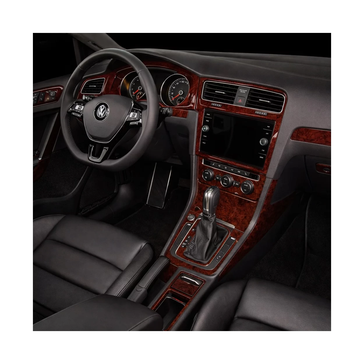 Volkswagen Golf VII AU 2012–2021 3D Interior Dashboard Trim Kit Dash Trim Dekor 19B-Parts