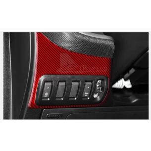 Smart Fortwo 453 2018-2024 3D WHZ Interior Dashboard Trim Kit Dash Trim Dekor 11-Parts