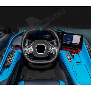 Chevrolet Corvette C8 2020 Convertible Interior WHZ Dashboard trim kit 23 Parts