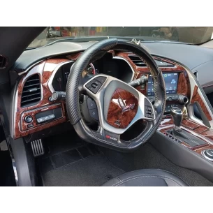 Chevrolet Corvette C7 Stingray Convertible 2014-2019 Interior WHZ Dashboard trim kit 38 Parts