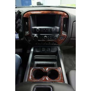 Chevrolet Silverado 1500 Double Cab 2014-2018 Full Set Interior WHZ Dash Trim Kit 22 Parts