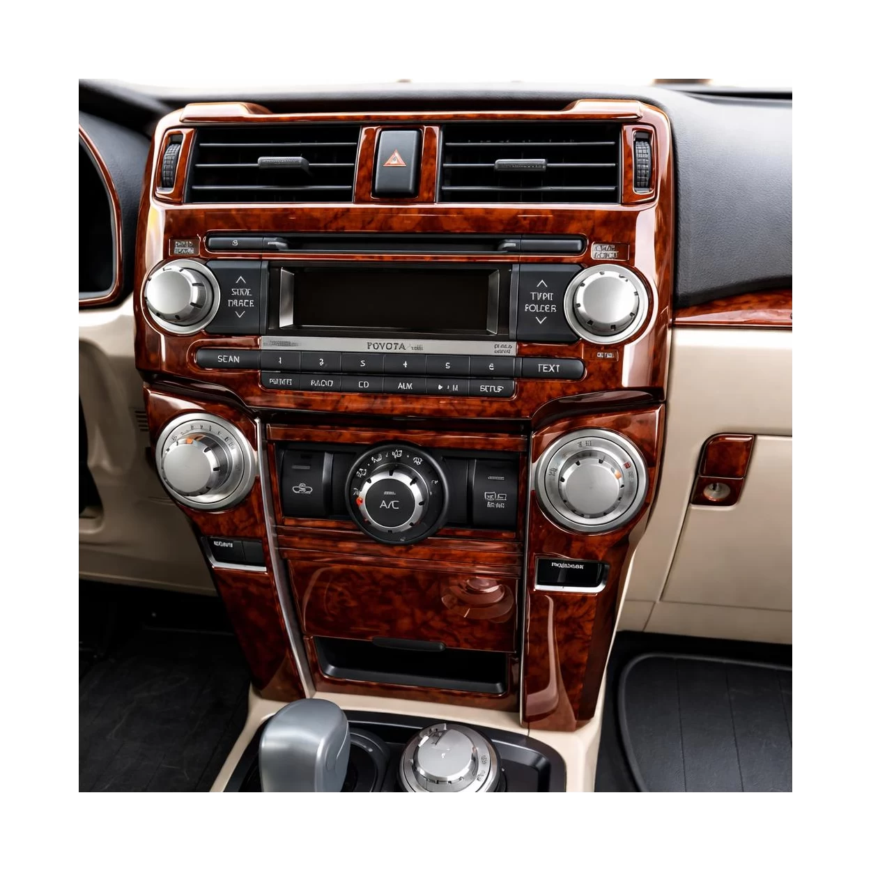 Toyota 4Runner 2014-2023 Digital Shifter Full Interior WHZ Dashboard trim kit 34 Parts