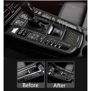 Porsche Macan 2014-2021 3D Interior Dashboard Trim Kit Dash Trim Dekor 38-Parts