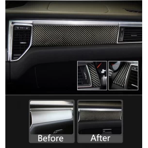 Porsche Macan 2014-2021 3D Interior Dashboard Trim Kit Dash Trim Dekor 38-Parts