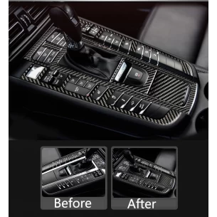 Porsche Macan 2014-2021 3D Interior Dashboard Trim Kit Dash Trim Dekor 38-Parts