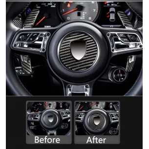 Porsche Macan 2014-2021 3D Interior Dashboard Trim Kit Dash Trim Dekor 38-Parts