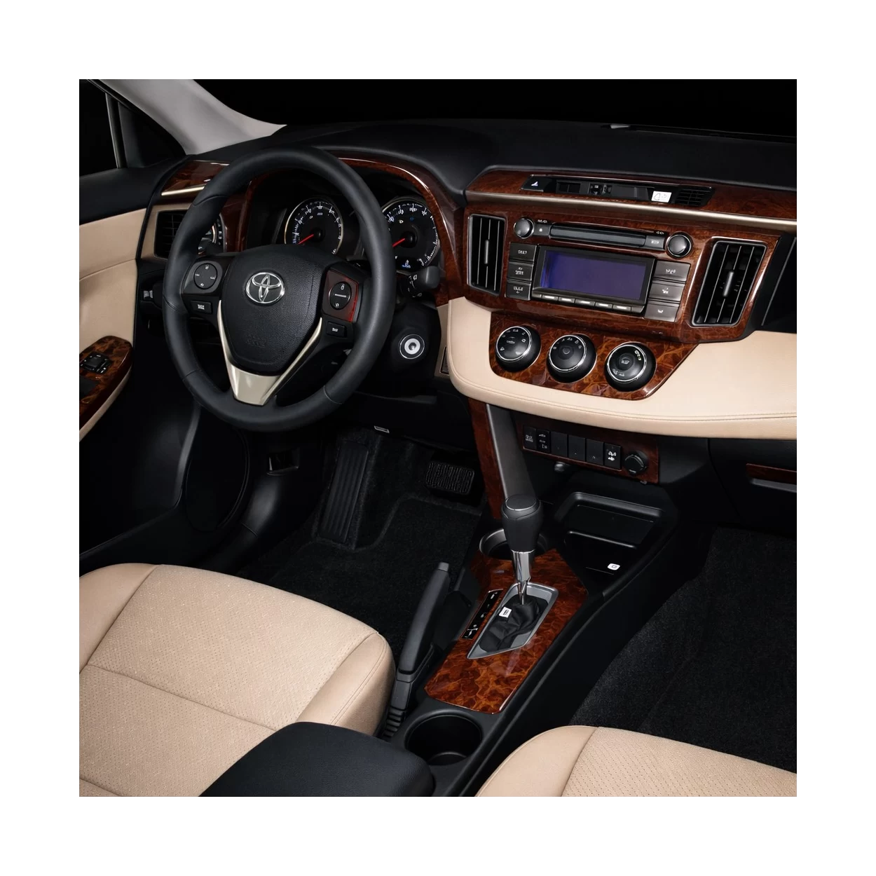 Toyota RAV4 2016-2018 Interior WHZ Dashboard trim kit 29 Parts