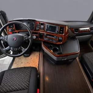 Scania NG-Series ab 2016 3D Basic Interior Dashboard Trim Kit Dash Trim Dekor 12-Parts