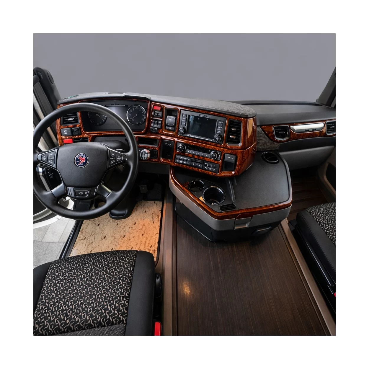 Scania NG-Series ab 2016 3D Basic Interior Dashboard Trim Kit Dash Trim Dekor 12-Parts