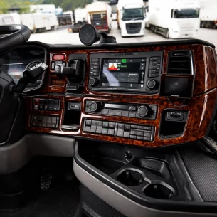 Scania NG-Series ab 2016 3D Basic Interior Dashboard Trim Kit Dash Trim Dekor 12-Parts