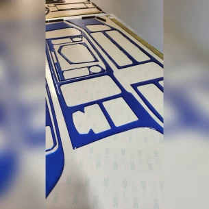 Scania NG-Series ab 2016 3D Basic Interior Dashboard Trim Kit Dash Trim Dekor 12-Parts