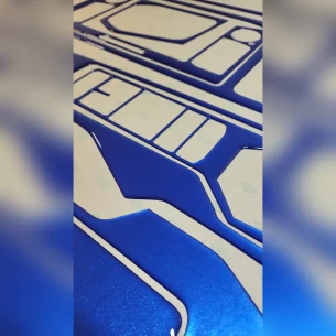 Scania NG-Series ab 2016 3D Basic Interior Dashboard Trim Kit Dash Trim Dekor 12-Parts