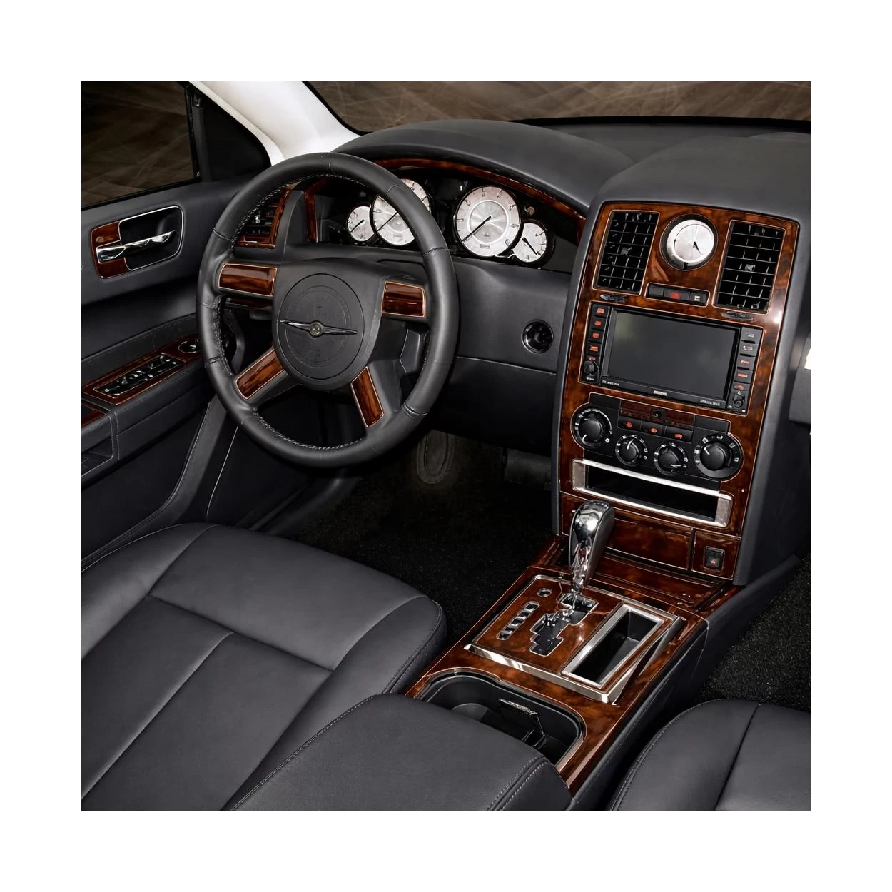 Chrysler 300 2005-2007 Full Set, With NAVI system Interior BD Dash Trim Kit