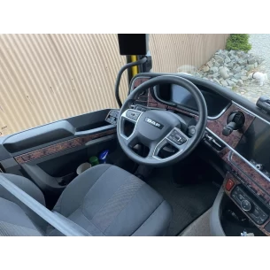 Daf XF XG XG-Plus 2021 3D Interior Dashboard Trim Kit Dash Trim Dekor 27 Parts 