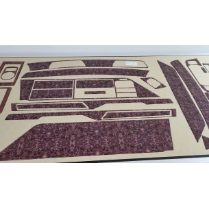 Daf XF XG XG-Plus 2021 3D Interior Dashboard Trim Kit Dash Trim Dekor 27 Parts 