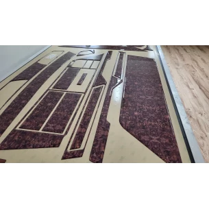 Daf XF XG XG-Plus 2021 3D Interior Dashboard Trim Kit Dash Trim Dekor 27 Parts 