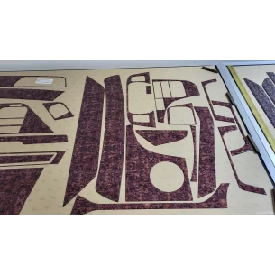 Daf XF XG XG-Plus 2021 3D Interior Dashboard Trim Kit Dash Trim Dekor 27 Parts 