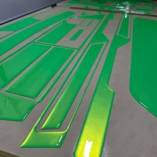 Daf XF XG XG-Plus 2021 3D Interior Dashboard Trim Kit Dash Trim Dekor 27 Parts 