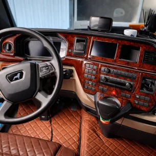 MAN TGX TGS 2020-2024 3D Interior Dashboard Trim Kit Dash Trim Dekor 25-Parts