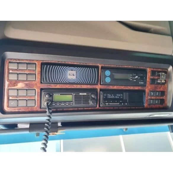 MAN TGX TGS 2020-2024 3D Interior Dashboard Trim Kit Dash Trim Dekor 25-Parts