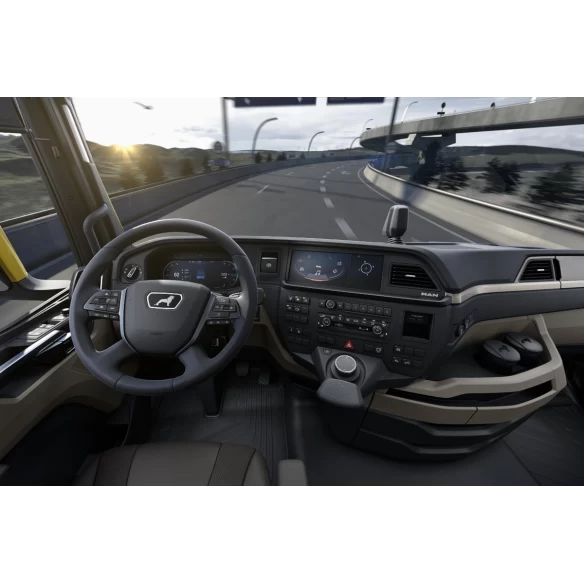 MAN TGX TGS 2020-2024 3D Interior Dashboard Trim Kit Dash Trim Dekor 25-Parts