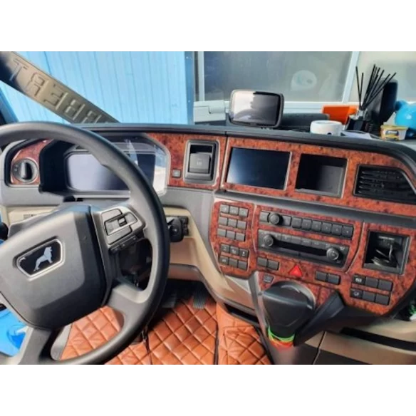 MAN TGX TGS 2020-2024 3D Interior Dashboard Trim Kit Dash Trim Dekor 25-Parts