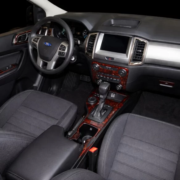 Ford Ranger 2019-2024 Raptor 3D Interior Dashboard Trim Kit Dash Trim Dekor 14-Parts