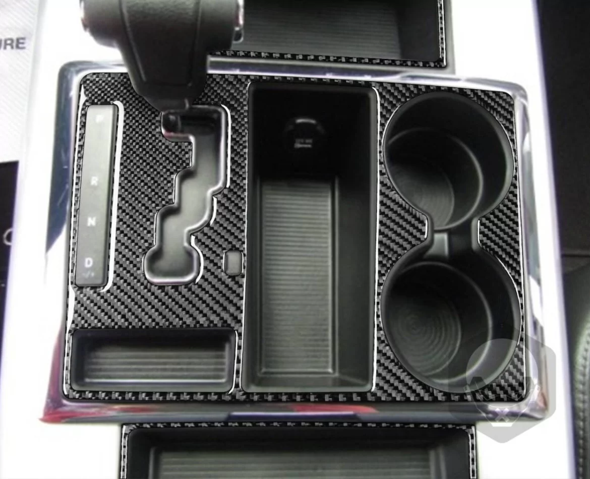 Dodge Ram 2009-Up With glass-holder, separate seats Interior BD Dash Trim Kit - 1 - Interior Dash Trim Kit