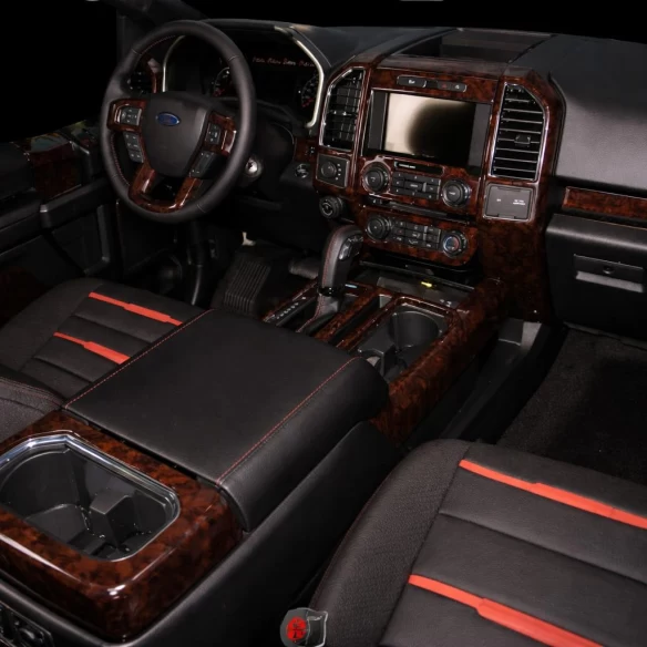 FORD F-150 (REGULAR CAB) | 2015-2017 Interior WHZ Dashboard trim kit 49 Parts