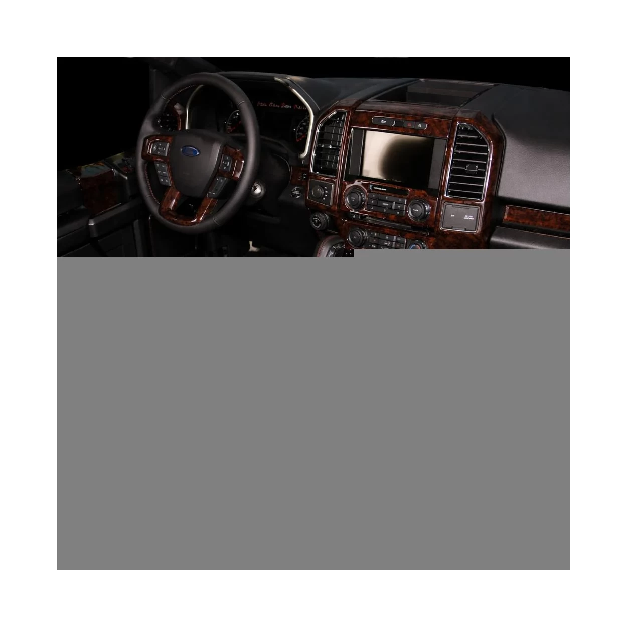 FORD F-150 (REGULAR CAB) | 2015-2017 Interior WHZ Dashboard trim kit 49 Parts